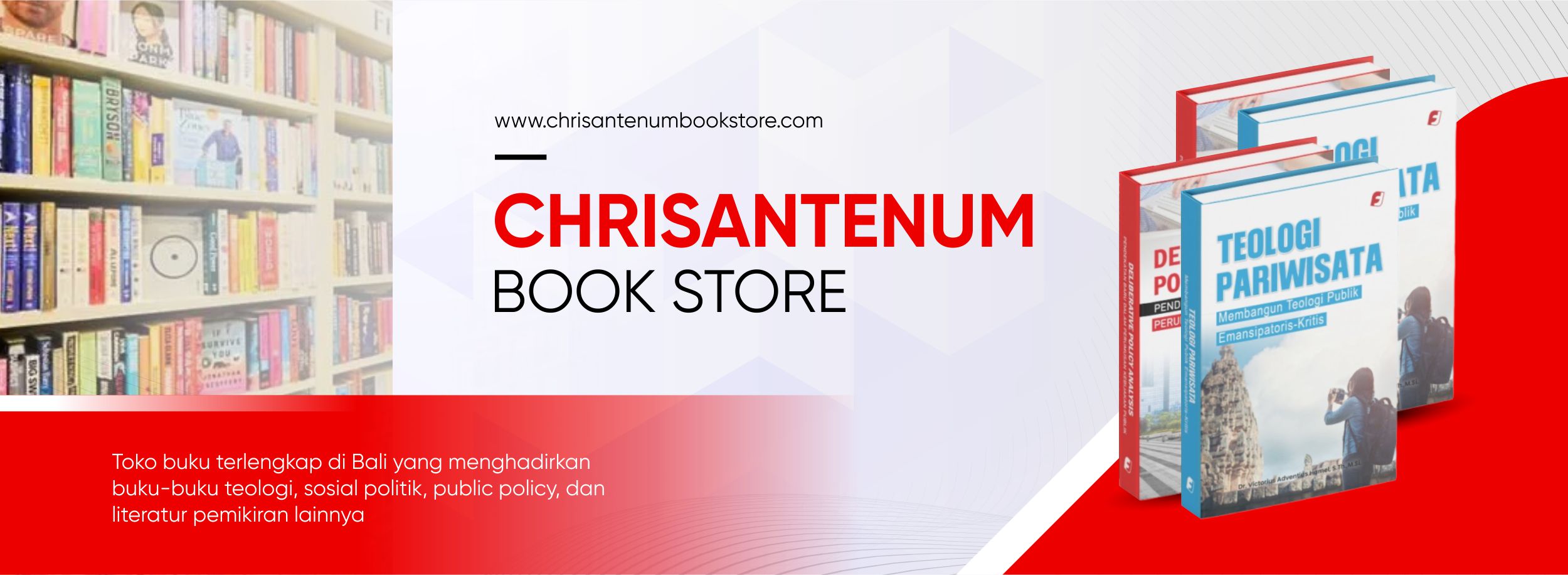 Sub Banner Chrisantenum Book Store